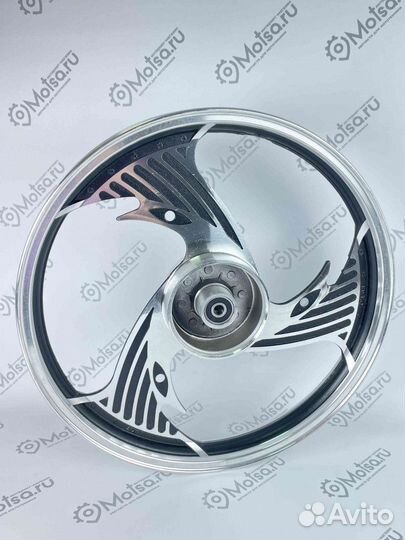 Обод мопед Дельта, Альфа, Зодиак 1,60-17 литой зад