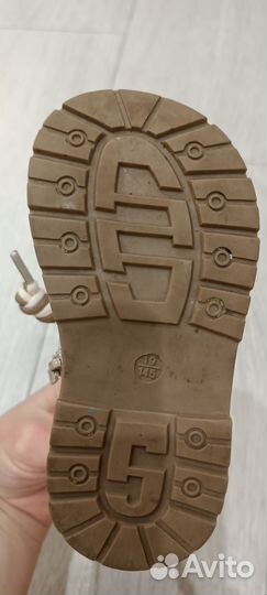 Ботинки демисезонные 19 размер