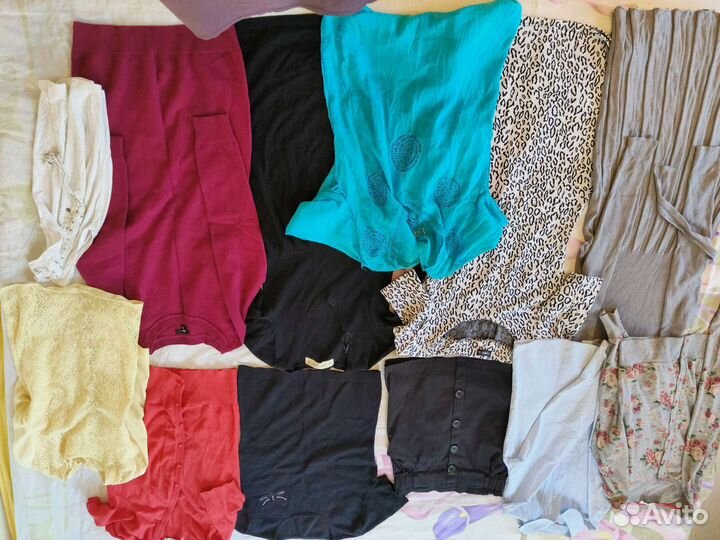 Вещи пакетом на девочку 155-164 пакетом