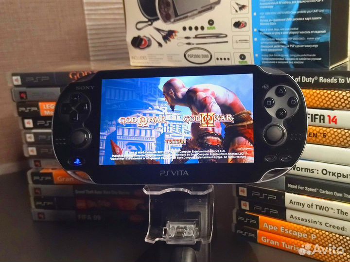 Sony PlayStation Vita прошитая +100 игр