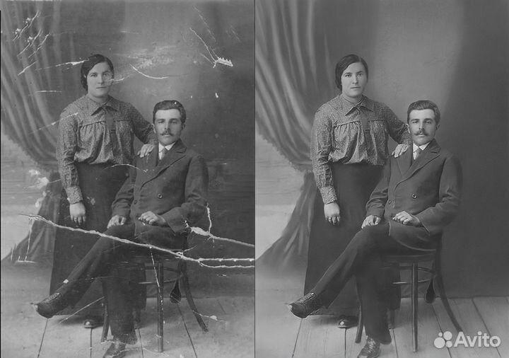 Восстановление старых фотографий