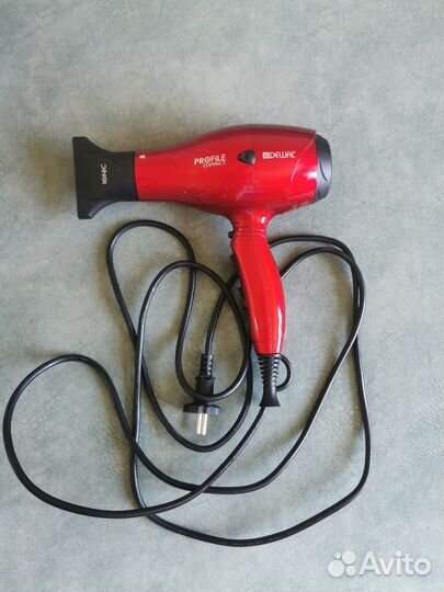 Фен профессиональный dewal Pro 03-119, red