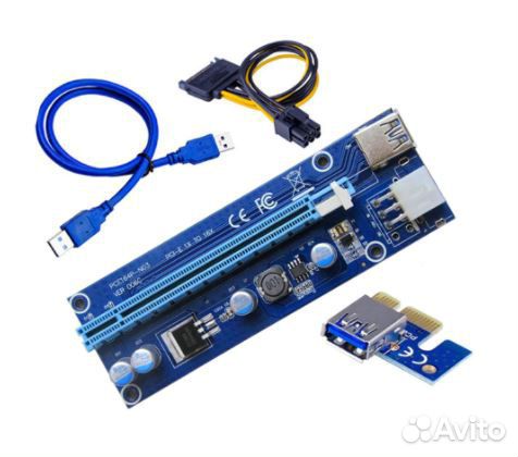 Райзеры riser pci-e
