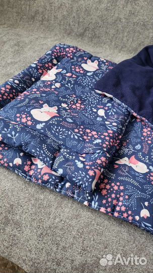 Комплект в коляску подушка матрас одеяло