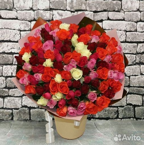 25 роз цветы девушке