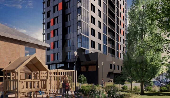 2-к. квартира, 60,7 м², 17/18 эт.