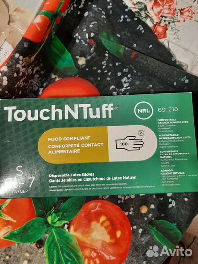 Перчатки латексные р.S