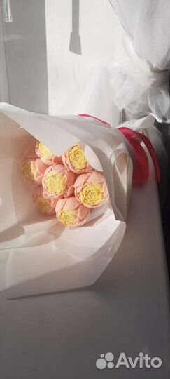 Букет из шоколадных пионов