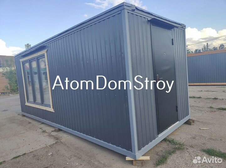 Бытовка деревянная утепленная с электрикой