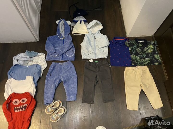 Детские вещи пакетом 74 80