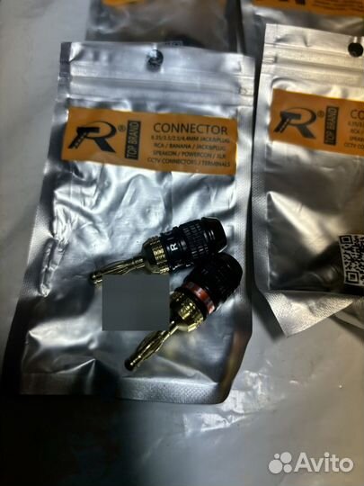 Акустический коннектор разъём Банан Banana