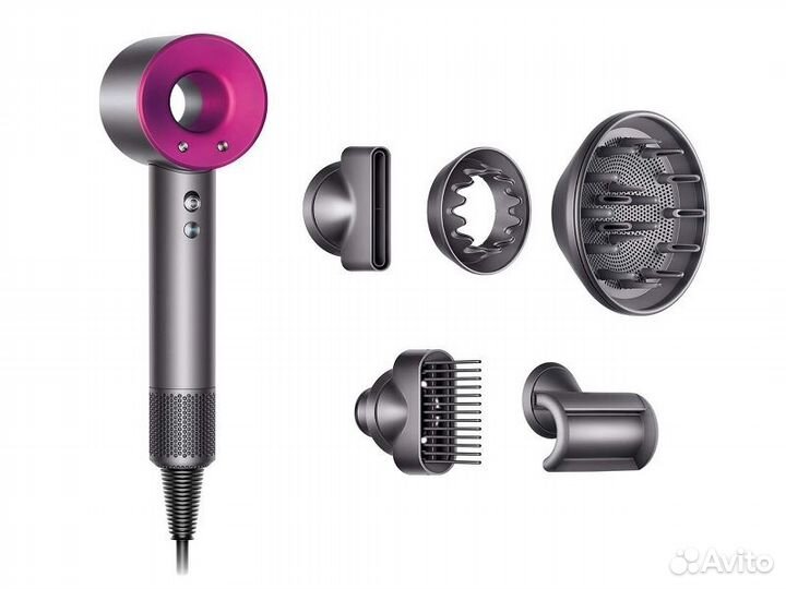 Фен Dyson Supersonic HD07 Iron Fuchsia. Оригинал