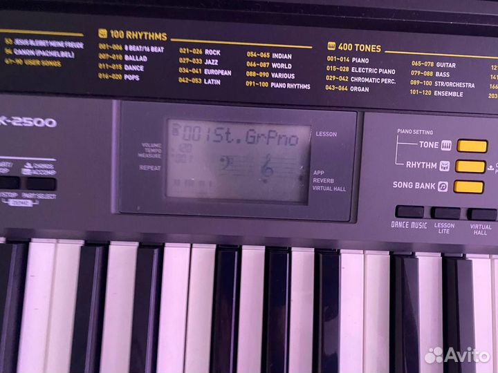 Синтезатор casio ctk2500