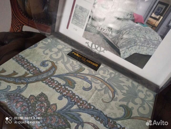 Белье постельное евро размер сатин roberto cavall