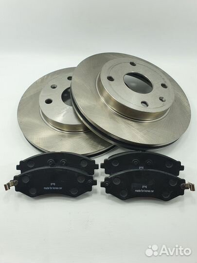 Диск тормозной передний Лачетти (комплект 2шт.+кол