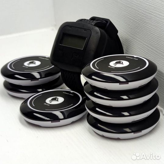 Кнопка вызова официанта в комплекте с часами