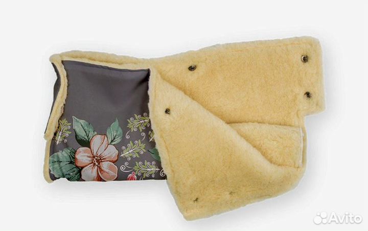 Новая муфта меховая для коляски или санок
