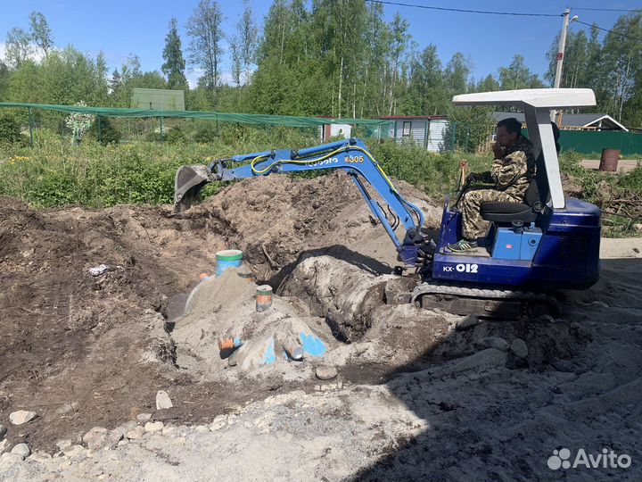 Услуги мини экскаватора