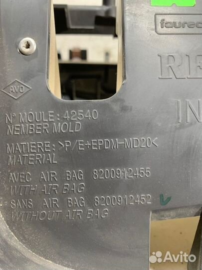 Торпедо Renault Logan седан 1.6 K4MC697 (84 Л.С.)