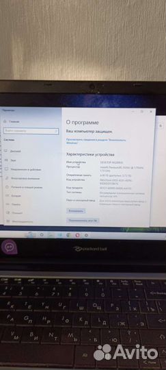 Ноутбук packard bell