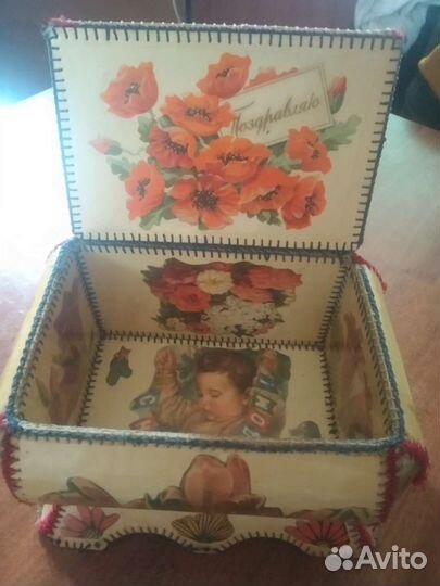 Самодельная шкатулка