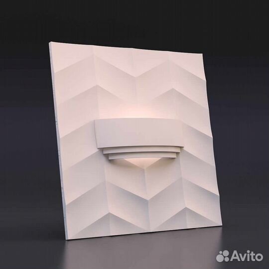 Гипсовая 3D панель 