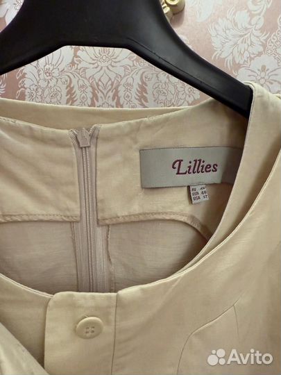 Костюм из льна женский