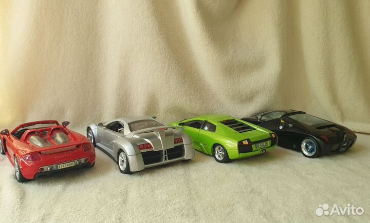 1:18 Porsche, Prima, Ford, Lamborghini