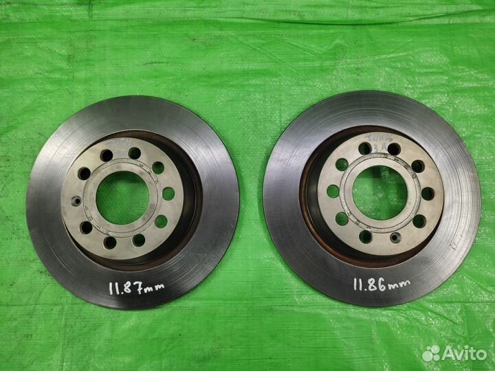 Тормозные диски зад. VW Tiguan/Passat/Jetta/Golf