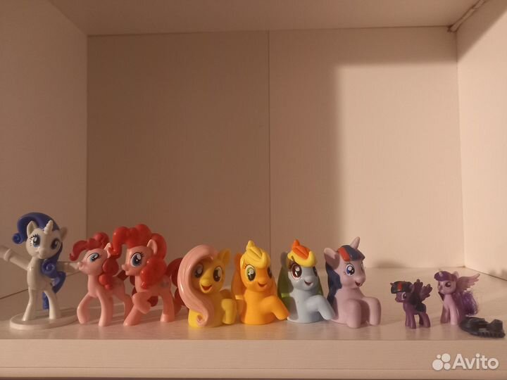 My little pony фигурки набор май литл пони