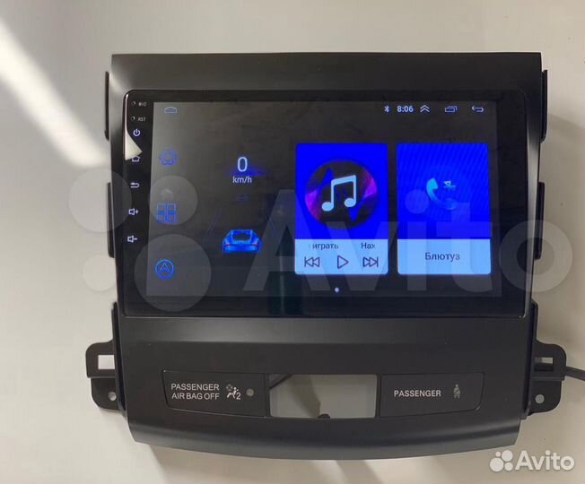 Магнитола андройд Mitsubishi Outlander