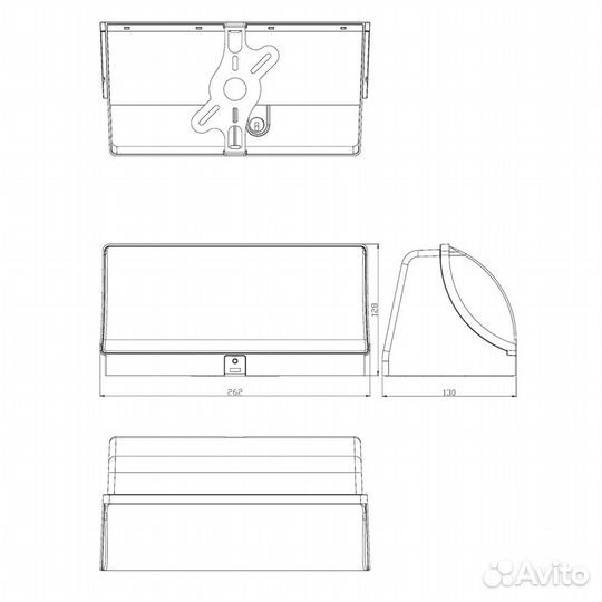 Настенный светильник escada 30002LED 30002W/01LED