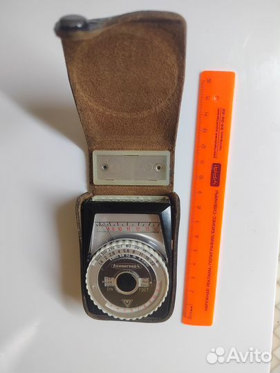 Фотоэкспонометр ленинград СССР