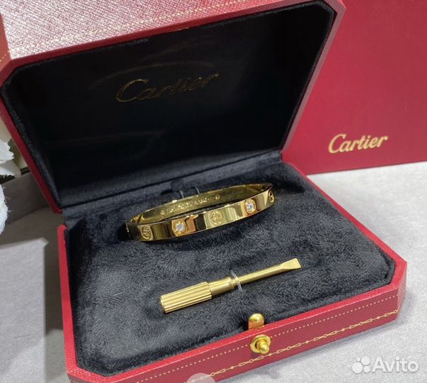 Браслет Cartier Love vgold