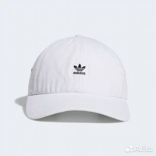 Оригинал adidas женская кепка белый цвет