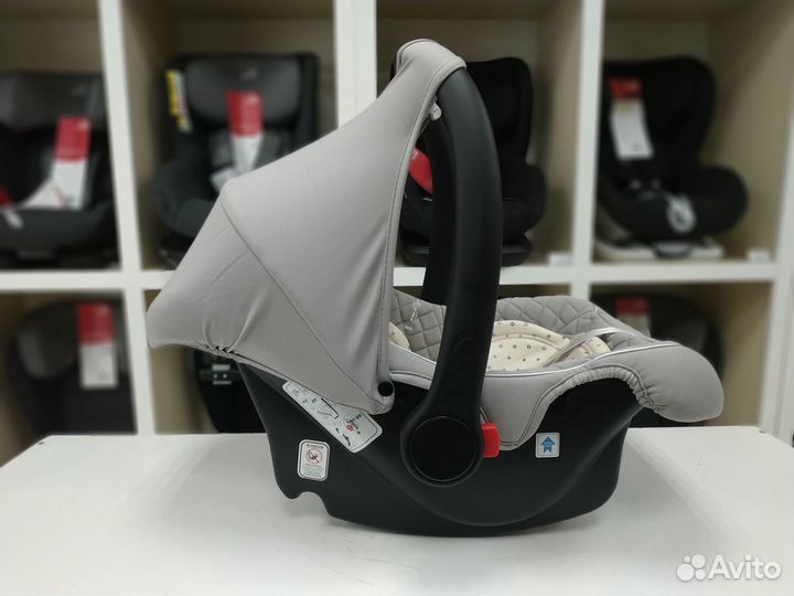 Автолюлька 0-13кг Happy Baby Skyler v2 Stone