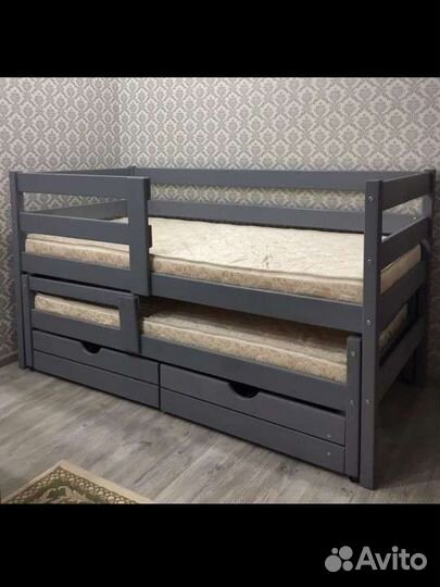 Детская двухъярусная кровать Софа 2(выкатная)