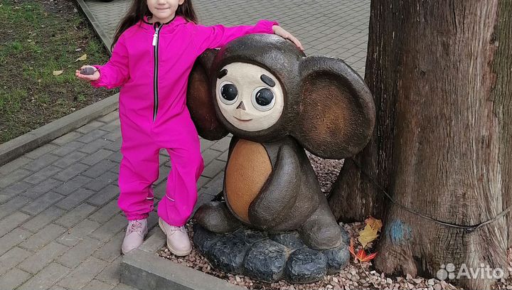 Комбинезон 122 см softshell для девочки
