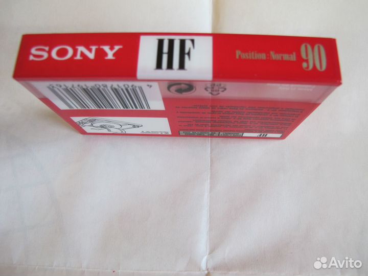 Новая Аудио кассета Sony HF 90 Normal Italy