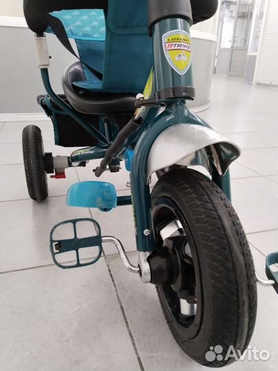 Велосипед детский с ручкой управления бу