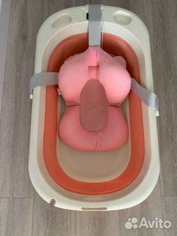 Ванночка для купания новорожденных складная