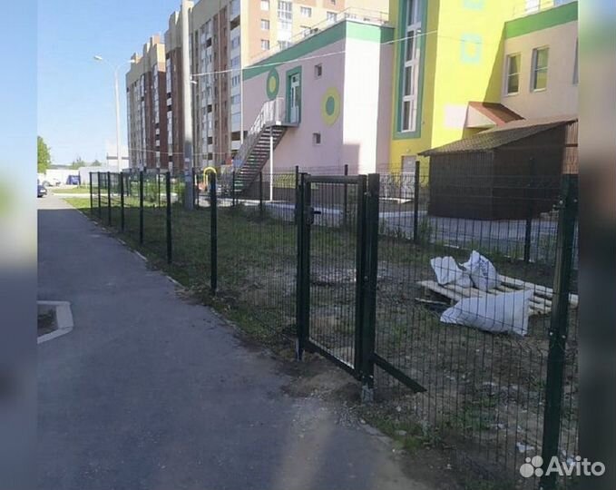 Забор из 3д сетки