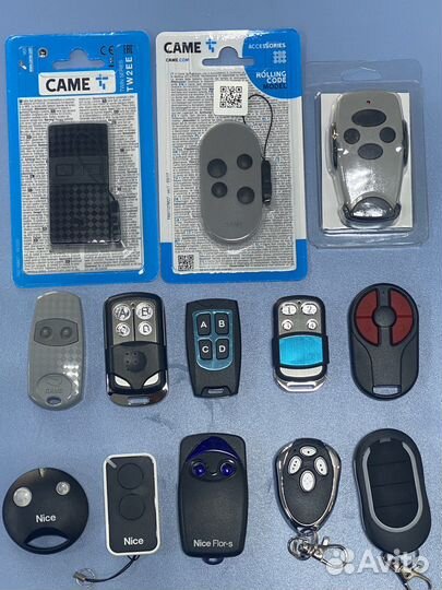 Пульты Автоматика Ворота Рольставни Nice Came Alut