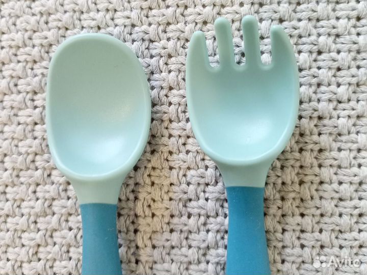 Новый набор ложка и вилка для прикорма