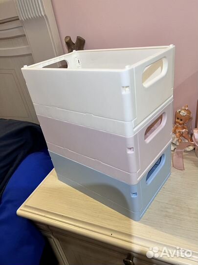 Органайзер для хранения - Набор складных ящиков