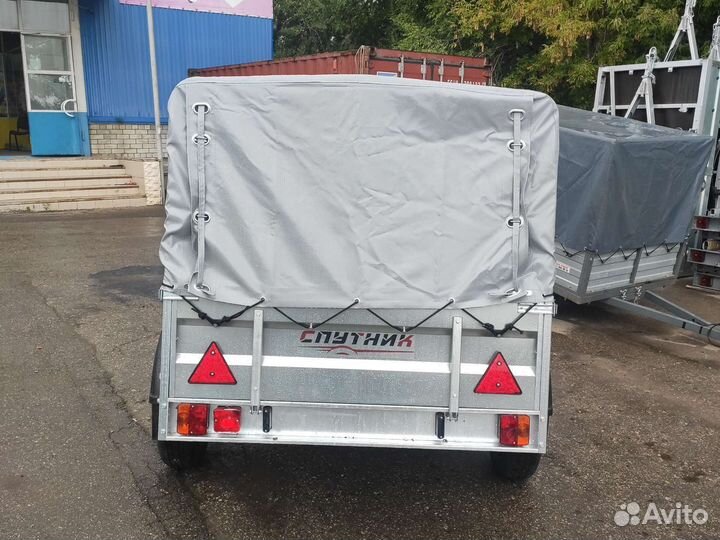 Прицеп Спутник Zn 1912/37 тент 700 мм