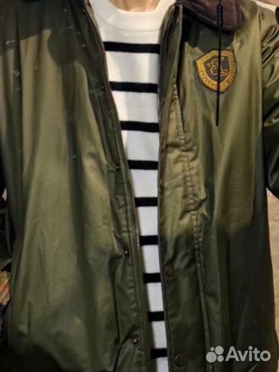 Куртка рабочего женская хаки befree с воротником