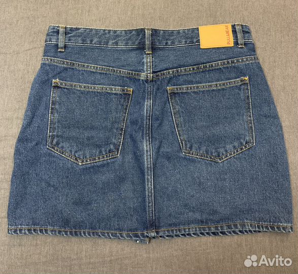 Джинсовая юбка мини