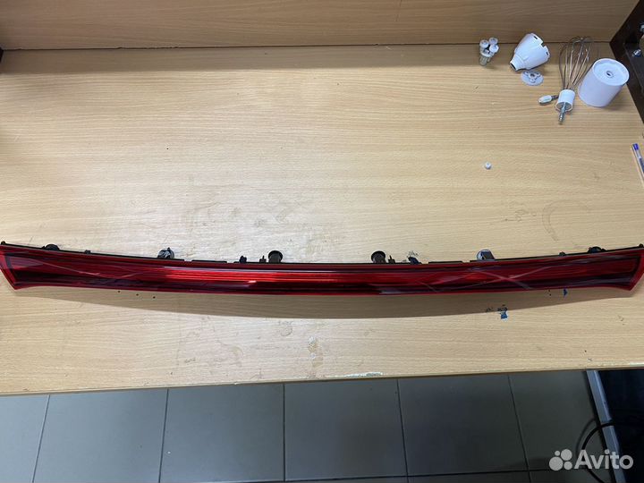 Kia rio 4 накладка на багажник