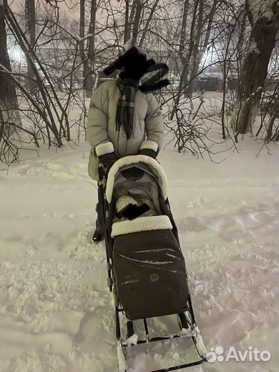 Санки коляска ника